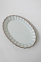 Scallop Frills Plate